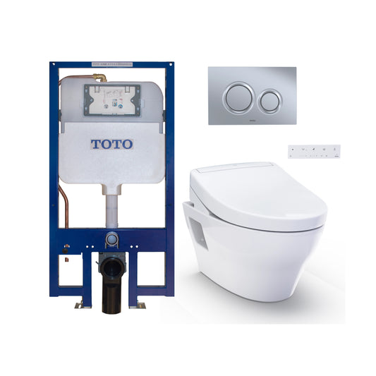 TOTO EP Washlet+ S5 Wall-Hung Toilet - 1.28/0.9 GPF