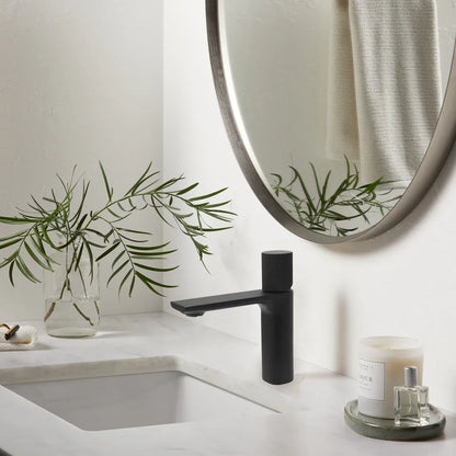 Kodaen Timelyss Single Hole Bathroom Faucet with Knurled Handle