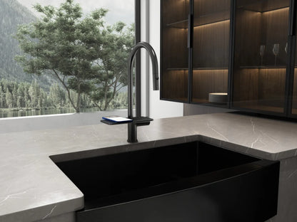 Kodaen Tiffany Single handle Pull-down Spray & Waterfall Kitchen Faucet