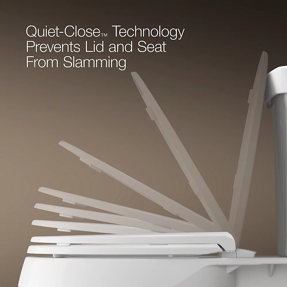 Kohler Impro ReadyLatch Quiet-Close Elongated Toilet Seat - K-26801-0