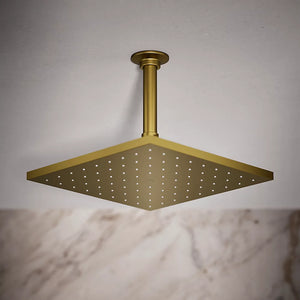 Pomme de douche pluie monofonction carrée contemporaine 25 cm Kohler, K-13696