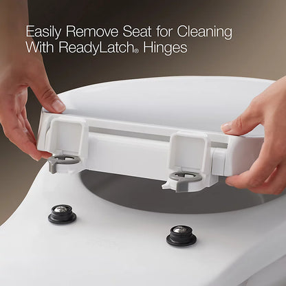 Kohler Impro ReadyLatch Quiet-Close Elongated Toilet Seat - K-26801-0