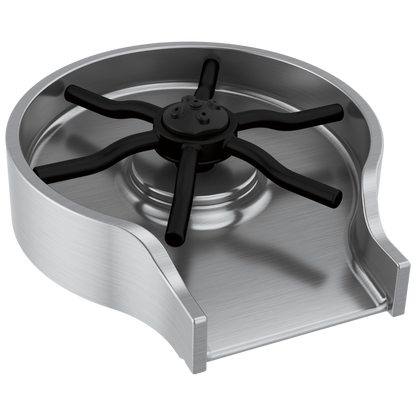Delta Metal Glass Rinser Arctic Stainless