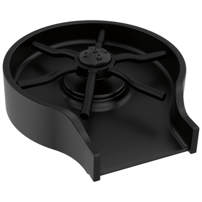 Delta Metal Glass Rinser Matte Black