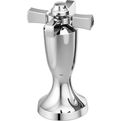 Delta Dorval Wall Mount Tub Filler And Roman Tub Filler Cross Handles - H570