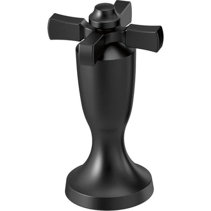 Delta Dorval Wall Mount Tub Filler And Roman Tub Filler Cross Handles - H570