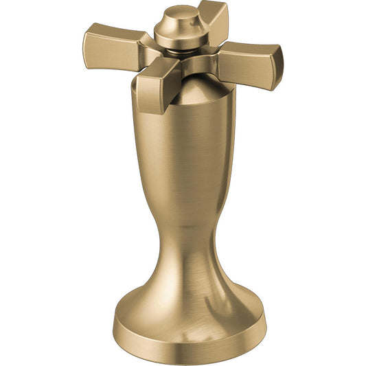 Delta Dorval Wall Mount Tub Filler And Roman Tub Filler Cross Handles - H570