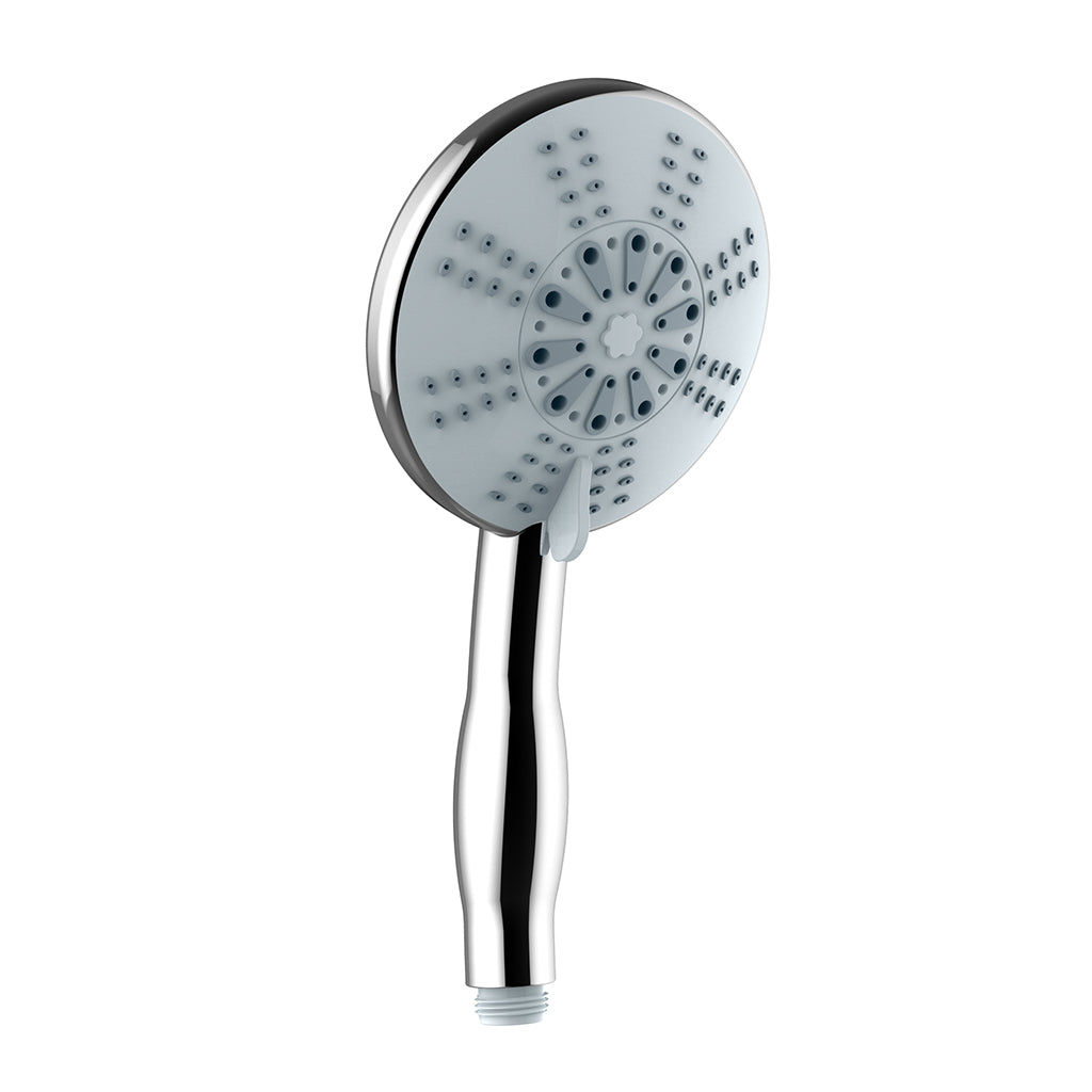 Vogt Worgl Round 5-Function Hand Shower HS.02.05 in Brushed Nickel