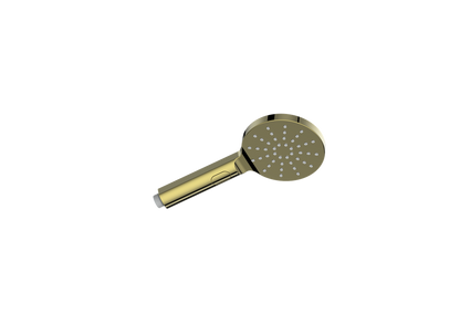 Vogt Worgl Round 4-Function Hand Shower HS.03.03 in Brushed Gold