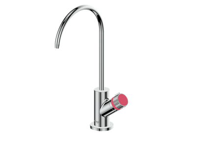 Polished Chrome / Fresh Raspberry