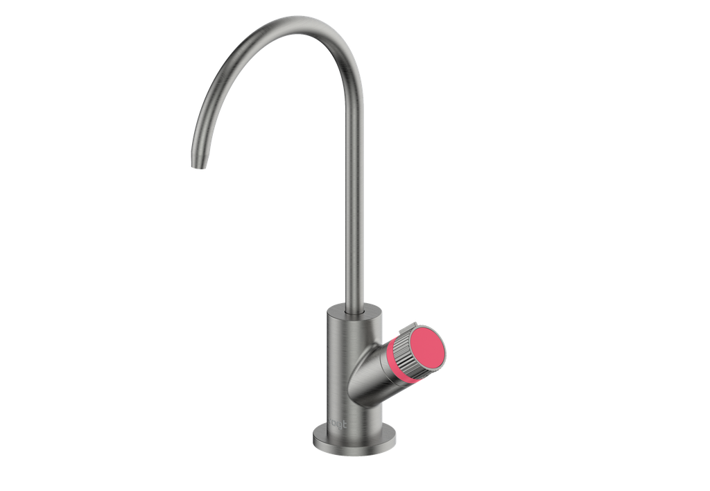 Gunmetal / Fresh Raspberry