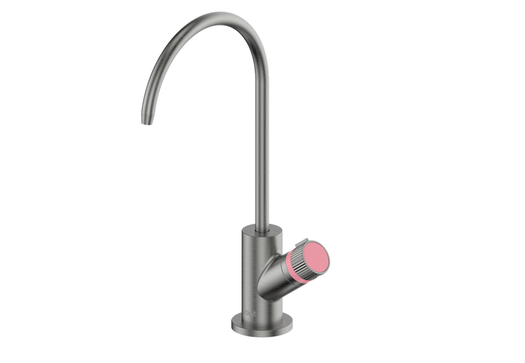 Gunmetal / Rose Pink