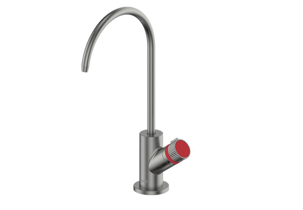 Gunmetal / Tango Red