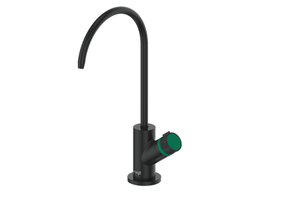 Matte Black / Emerald Green