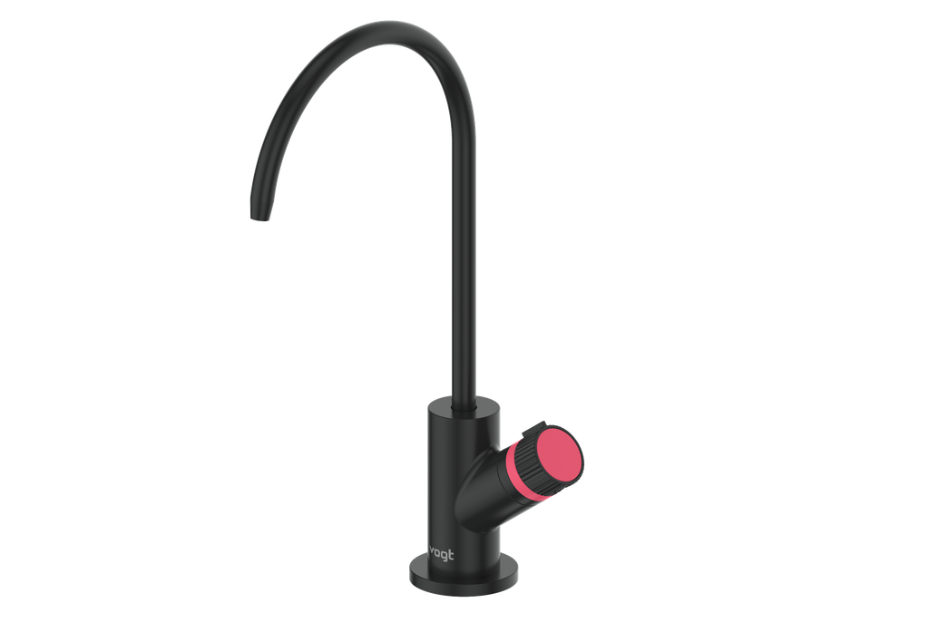 Matte Black / Fresh Raspberry