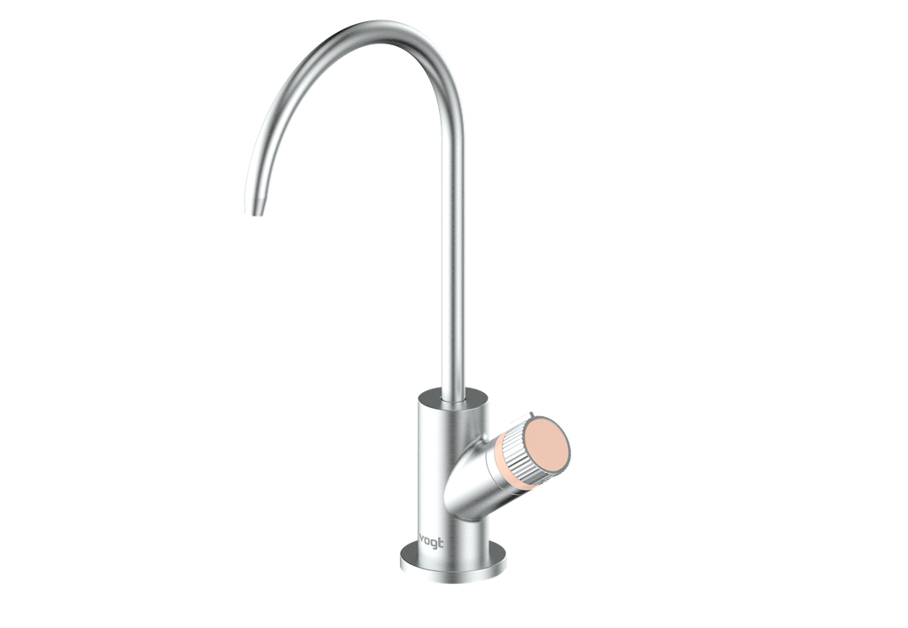 Stainless Steel / Blush Pink