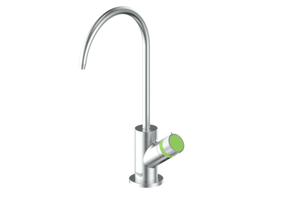 Stainless Steel / Lime Green