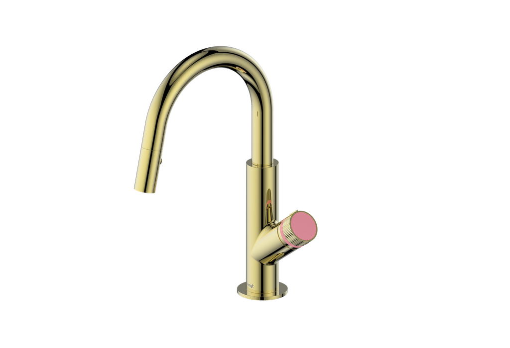 Brushed Gold / Rose Pink