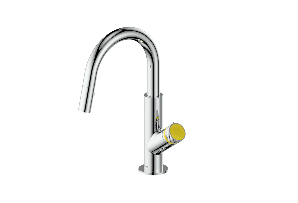 Polished Chrome / Sunshine Yellow