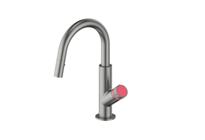 Gunmetal / Fresh Raspberry