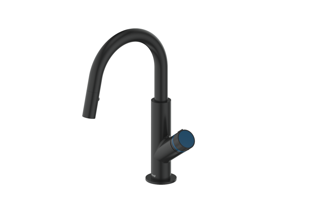 Matte Black / Midnight Blue