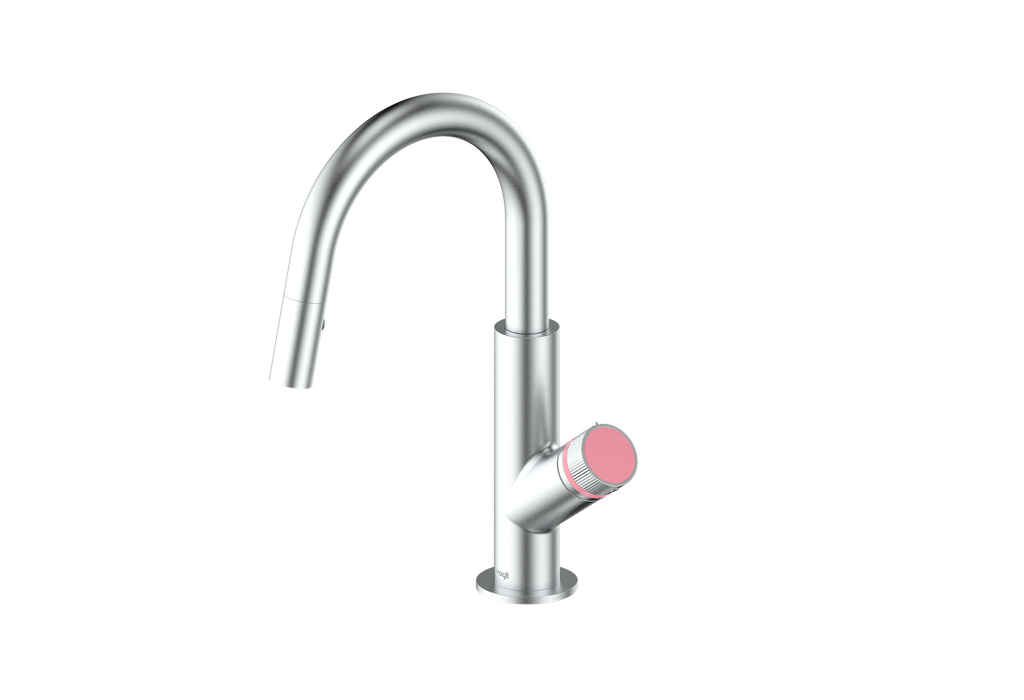 Stainless Steel / Rose Pink