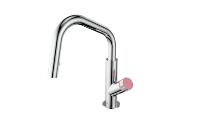 Polished Chrome / Rose Pink