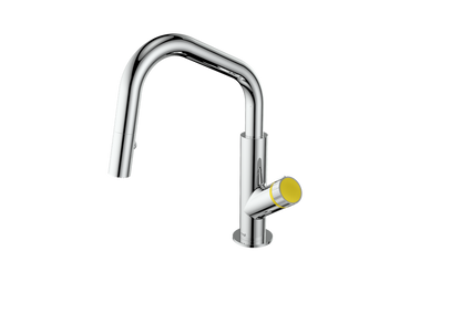 Polished Chrome / Sunshine Yellow