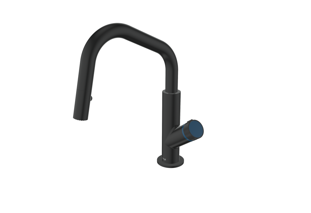 Matte Black / Midnight Blue