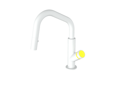 Matte White / Sunshine Yellow