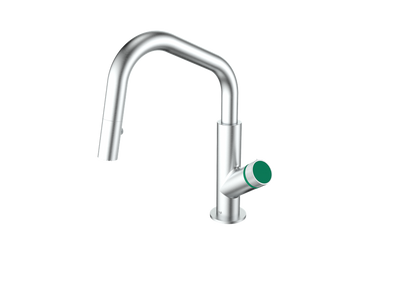 Stainless Steel / Emerald Green