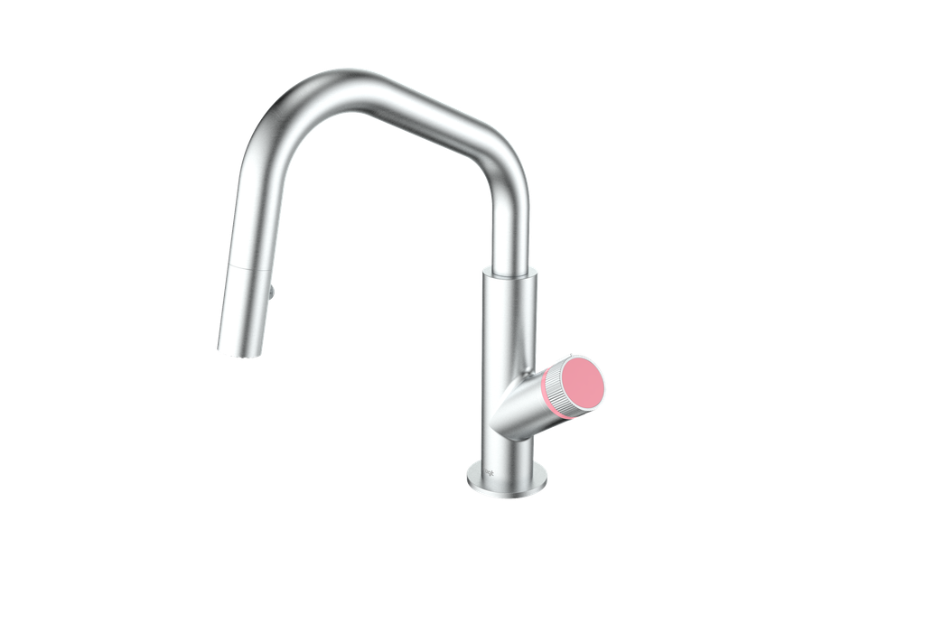 Stainless Steel / Rose Pink
