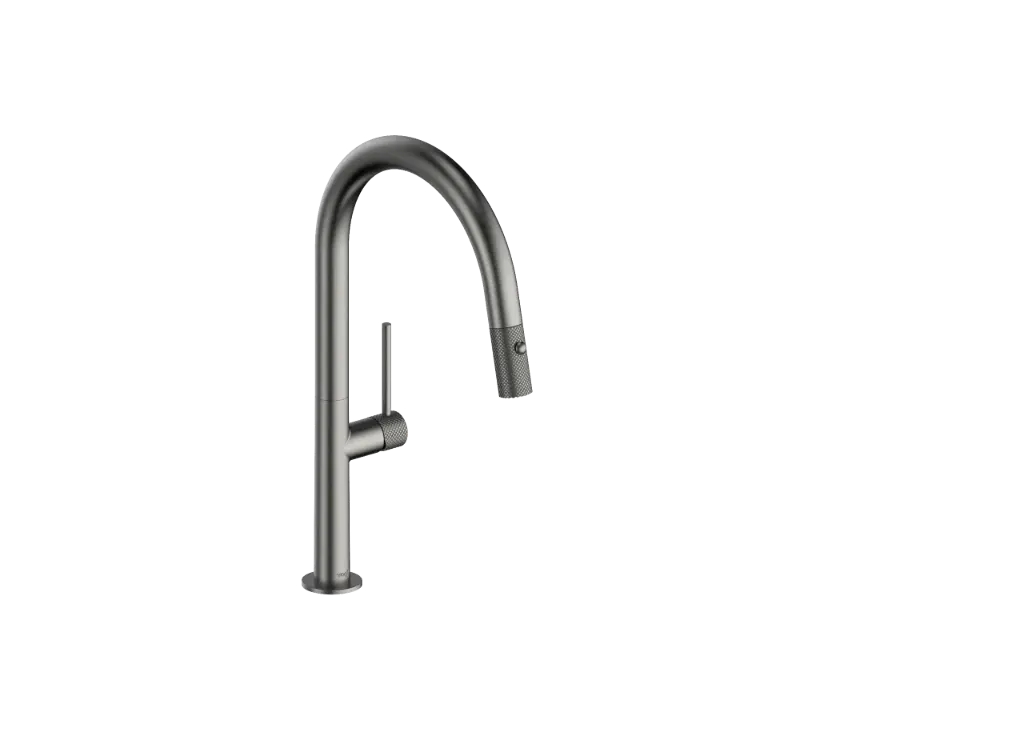 Robinet de cuisine rétractable Vogt Drava de 16 po avec bec en C - KF.16D1.1214