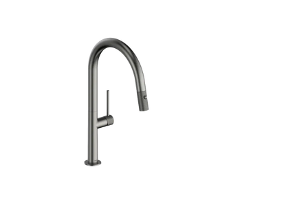Robinet de cuisine rétractable Vogt Drava de 16 po avec bec en C - KF.16D1.1214