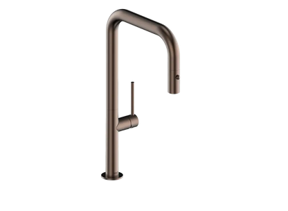 Vogt Dornbirn Pull Down 16" Kitchen Faucet With U-Spout