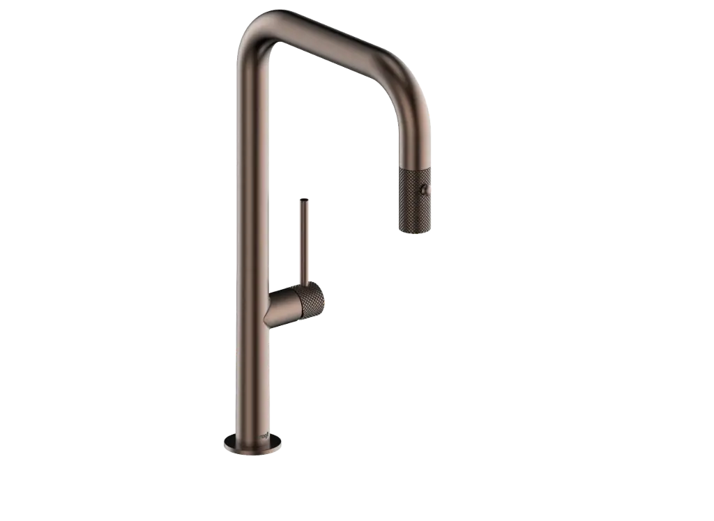 Vogt Drava Pull Down 16" Kitchen Faucet With U-Spout - KF.16D3.1214