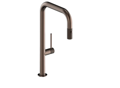 Vogt Drava Pull Down 16" Kitchen Faucet With U-Spout - KF.16D3.1214