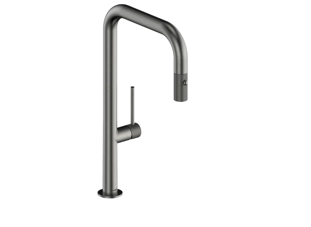 Vogt Drava Pull Down 16" Kitchen Faucet With U-Spout - KF.16D3.1214