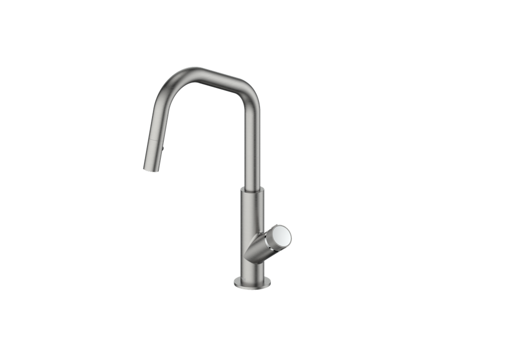 Gunmetal / Polished Chrome