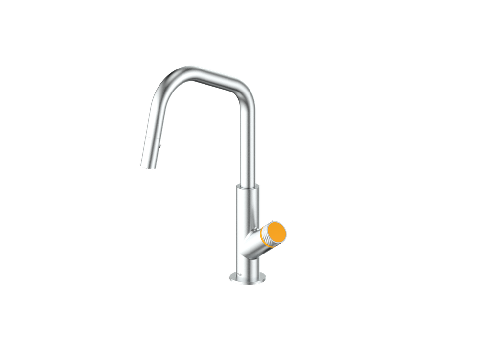 Stainless Steel / Butterscotch