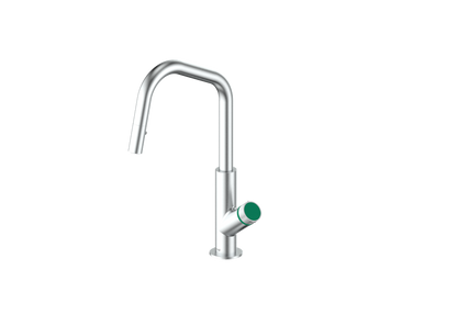 Stainless Steel / Emerald Green