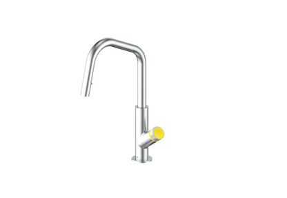 Stainless Steel / Sunshine Yellow