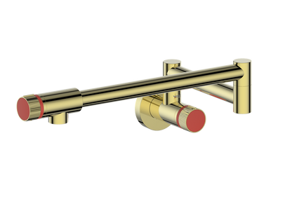 Brushed Gold / Cinnamon