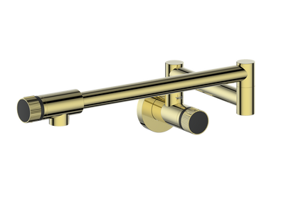 Brushed Gold / Matte Black