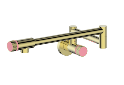 Brushed Gold / Rose Pink
