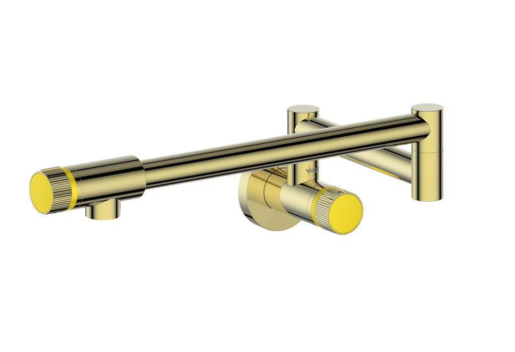 Brushed Gold / Sunshine Yellow