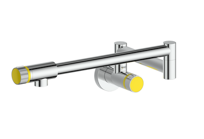 Polished Chrome / Sunshine Yellow