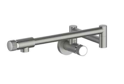 Gunmetal / Polished Chrome