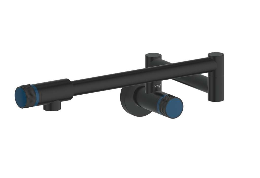 Matte Black / Midnight Blue