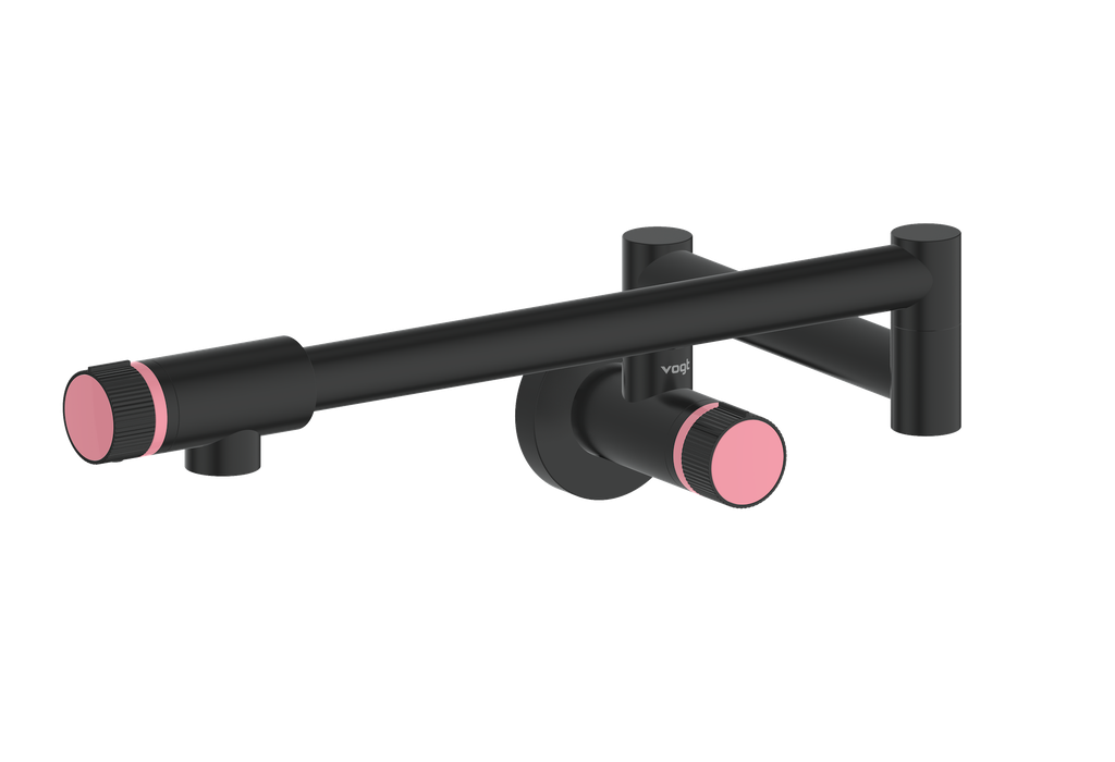 Matte Black / Rose Pink